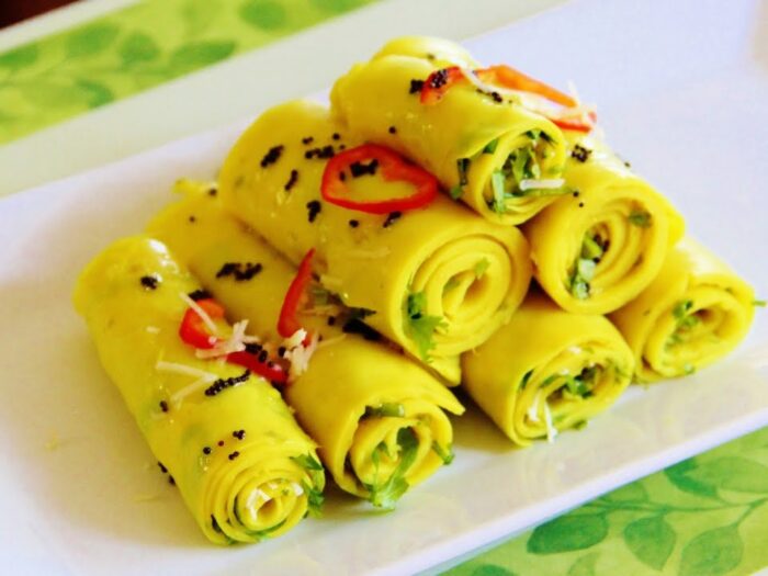 Gujarati Khandvi Recipe