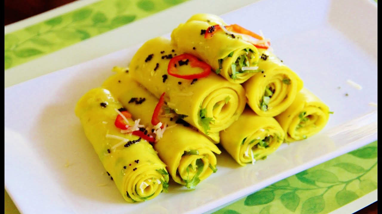 Gujarati Khandvi Recipe