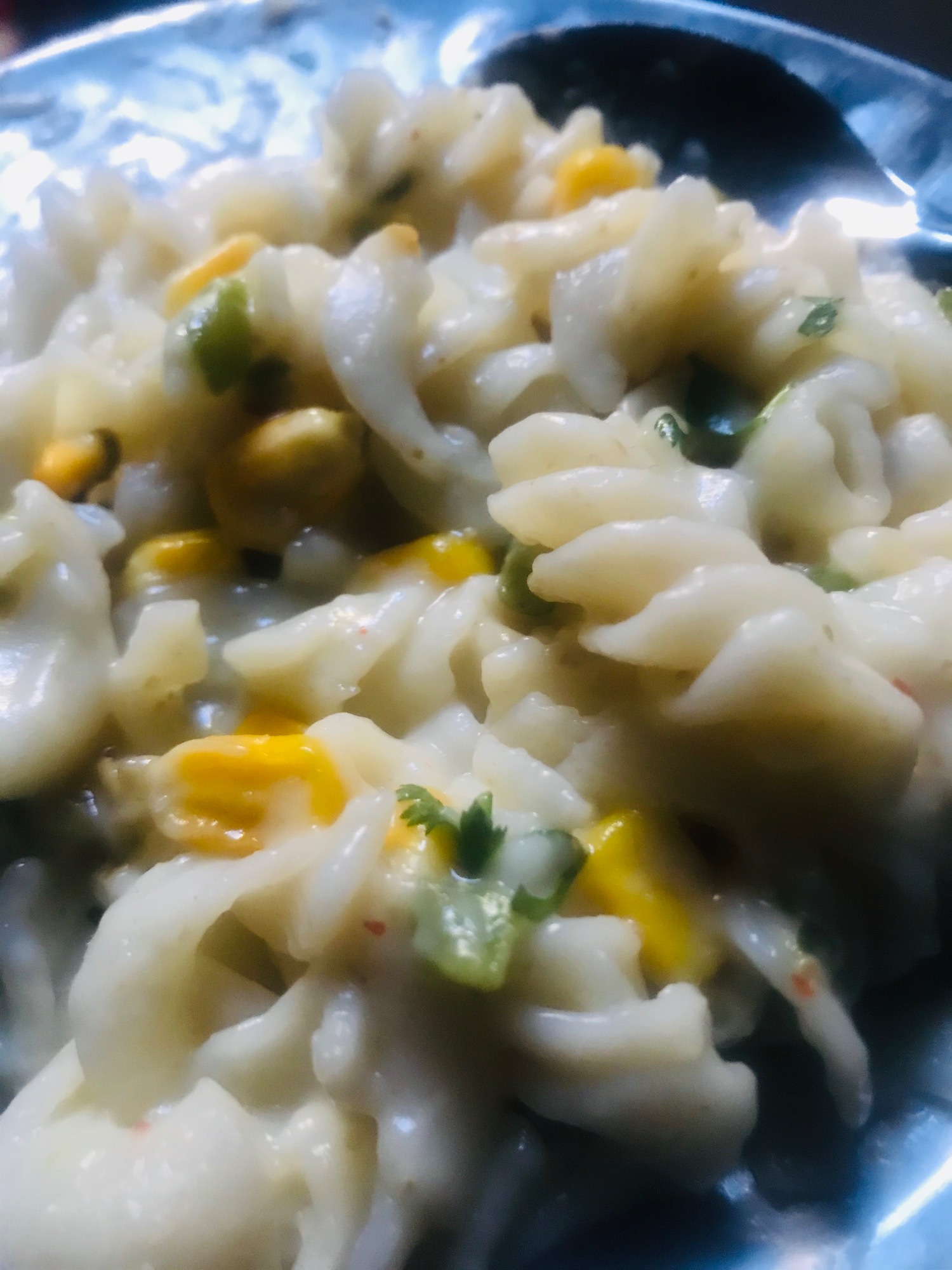 White sauce pasta